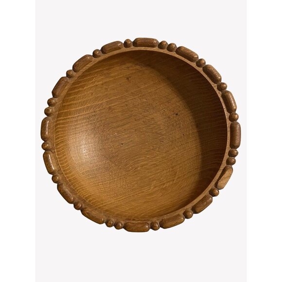 SIGNED Hans Steiner Hand Carved Wooden Trinket Box Bowl & Lid Saulgau Germany - Picture 5 of 13